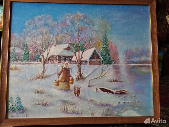 Картина маслом на холсте