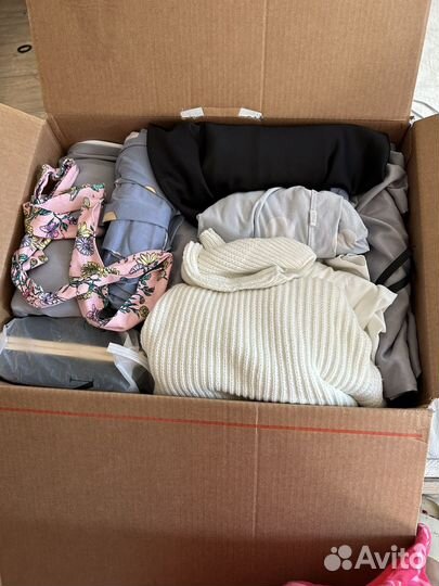 Женская одежда и обувь пакетом