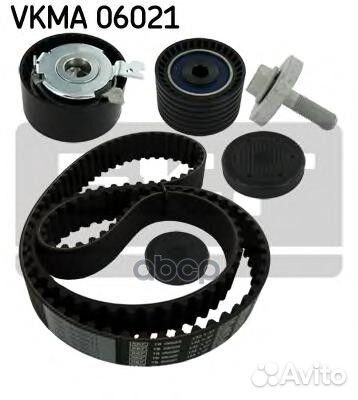 Комплект ремня грм vkma06021 Skf