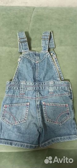 Джинсовый комбинезон 86