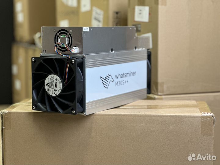 Whatsminer m30s++ 108Th Б/У (в ремонте не были)