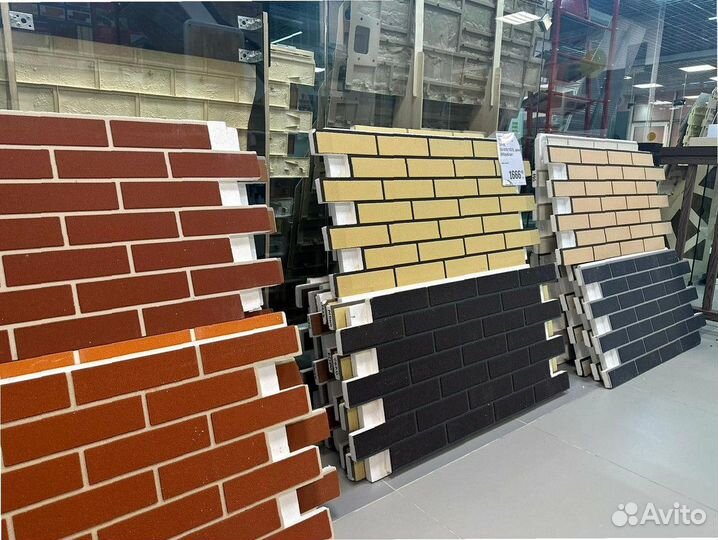 Фасадные термопанели с клинкерной плиткой