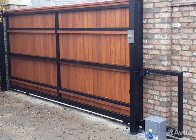 Автоматические ворота. Откатные ворота