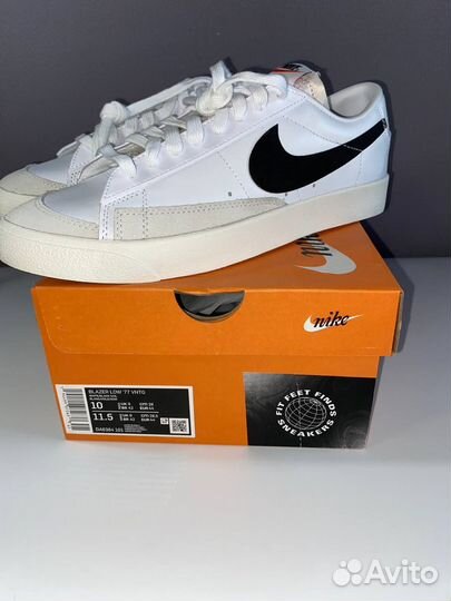 Кроссовки оригинальные Nike Blazer low '77 Vintage