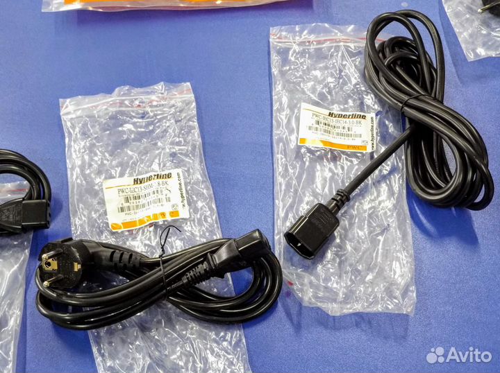 Кабели питания Hyperline (3x1.0) (3x0.75) 3м