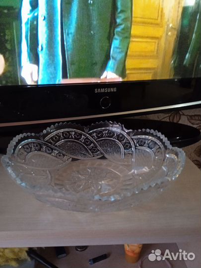 Ваза хрустальная СССР