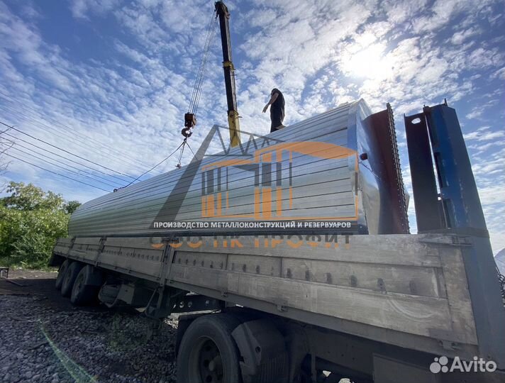 Горизонтальные резервуары производство