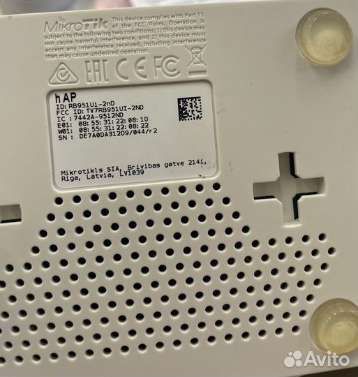 Роутер mikrotik rb951ui-2ND