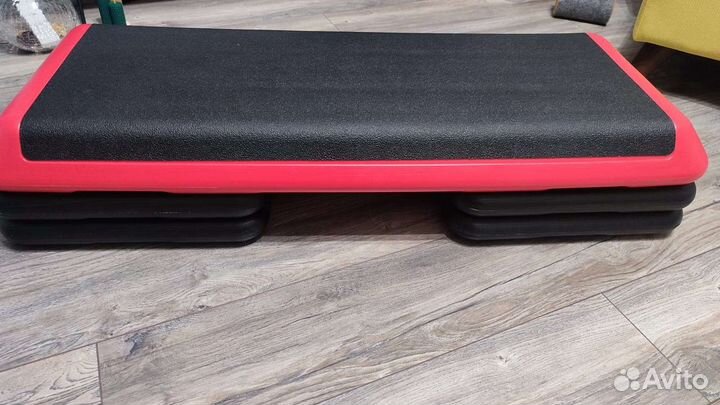 Степ-платформа The step original (красно-черная)