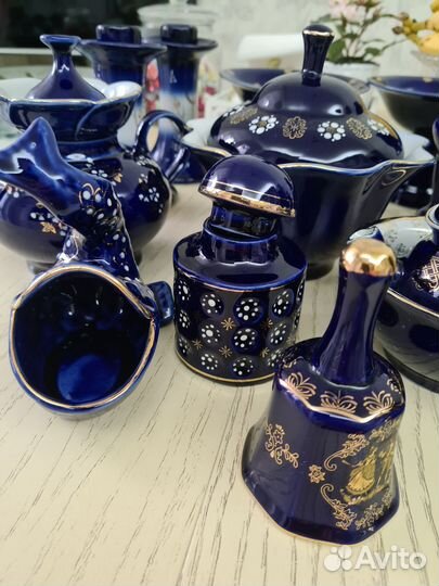 Посуда советский кобальт. СССР