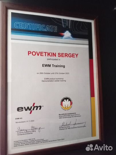 Сварочные работы аргон / полуавтомат