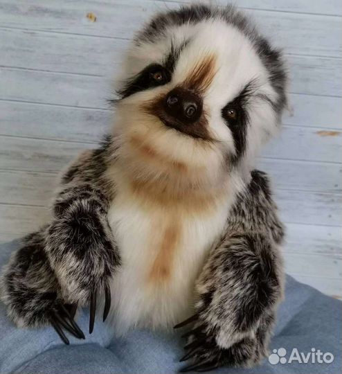 Игрушки ручной работы из меха