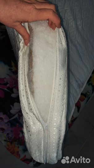 Матрас в детскую кроватку овальный 75х125