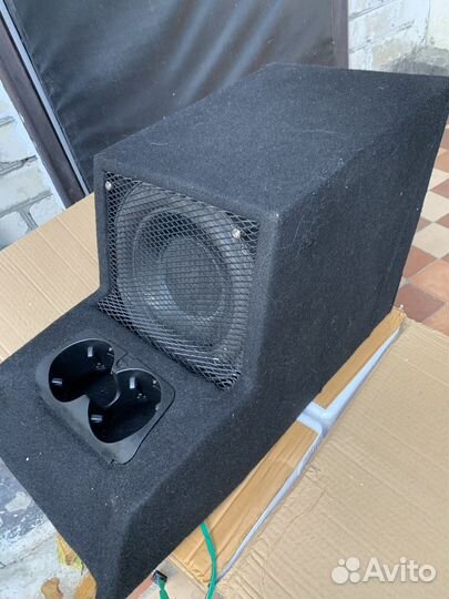 Колонки в авто активный subwoofer