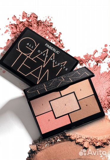 Палетка для лица Glam Team новые