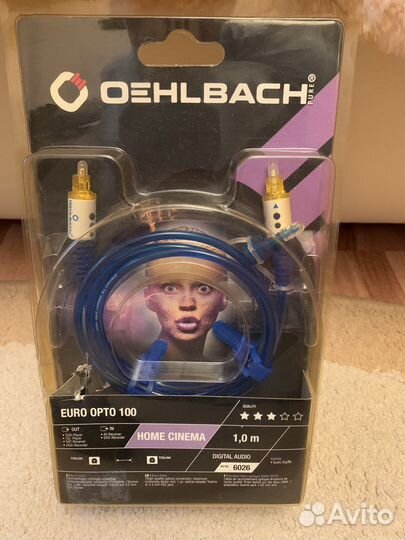 Оптический кабель Oehlbach euro opto 100