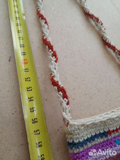 Сумочка для телефона вязаная