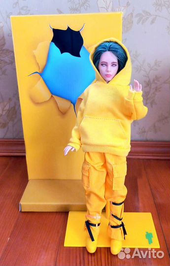 Кукла Billie Eilish - bad guy