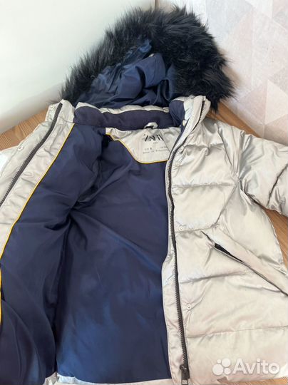 Пуховик Zara 8 лет
