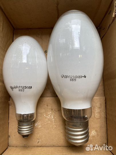 Лампа накаливания дрл 150 и 250