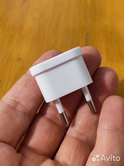 Переходник сетевой вилка с американского на евро