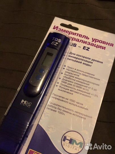 Тестер качества воды