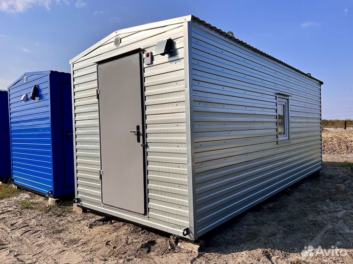 47 Бытовка для проживания, вагон-дом мобильный
