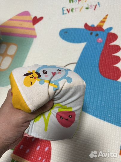 Кубики мягкие игрушки для малышей