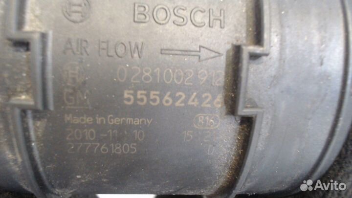 Измеритель потока воздуха Opel Astra H, 2005