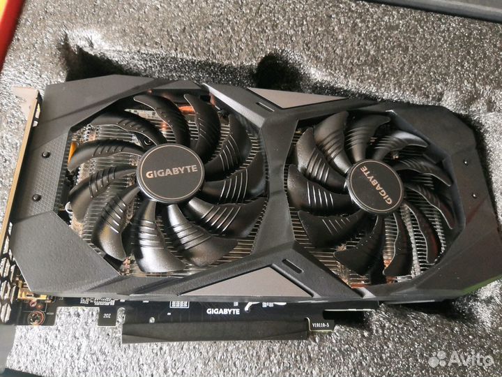Видекарта Gigabyte GeForce RTX 2060, 6Гб, DDR6