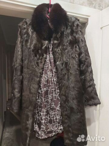 Шуба из козлика 46