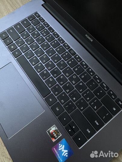Ноутбук honor magicbook 15 15.6 amd ryzen 5 5500u