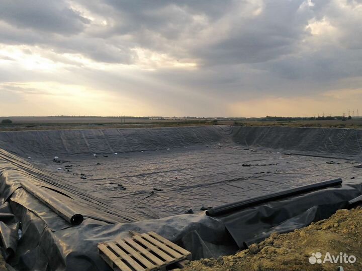 Монтаж(сварка, ремонт) геомембраны пнд и пвд