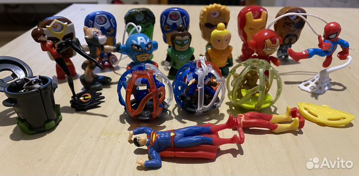 Киндер сюрприз супергерои