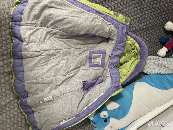 Зимний пуховик для девочки