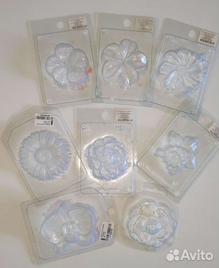 Пластиковые формы для мыла