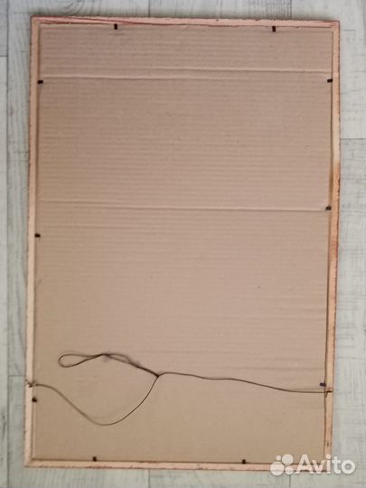 Вышивка в рамке