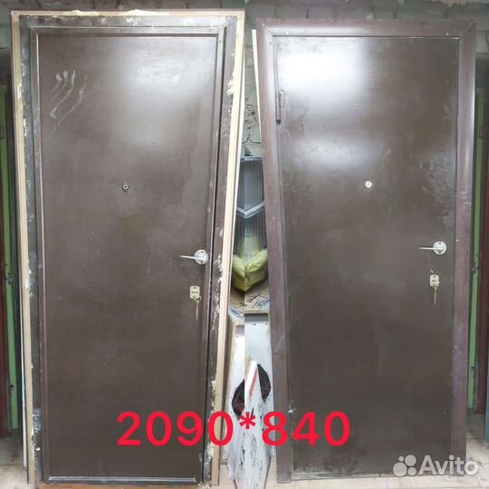 Дверь входная железная бу