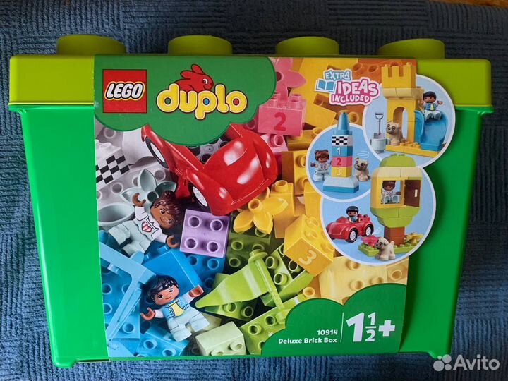 Новый Lego Duplo Classic Большая коробка 10914