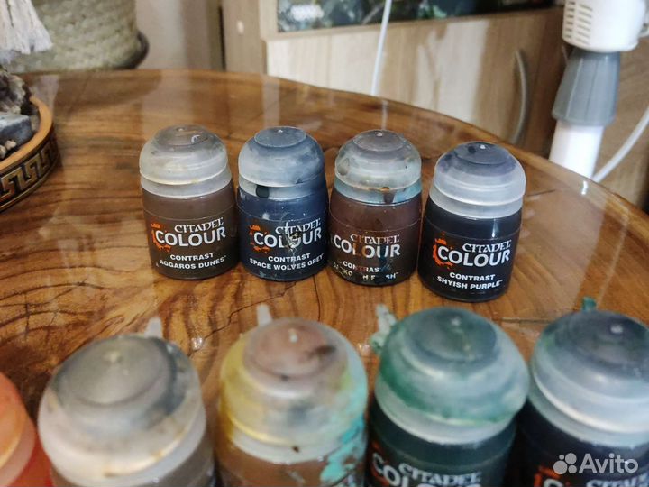 Краски citadel contrast