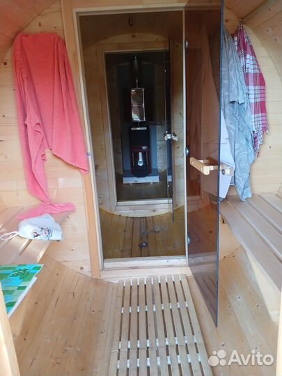 Баня-бочка 5 метров