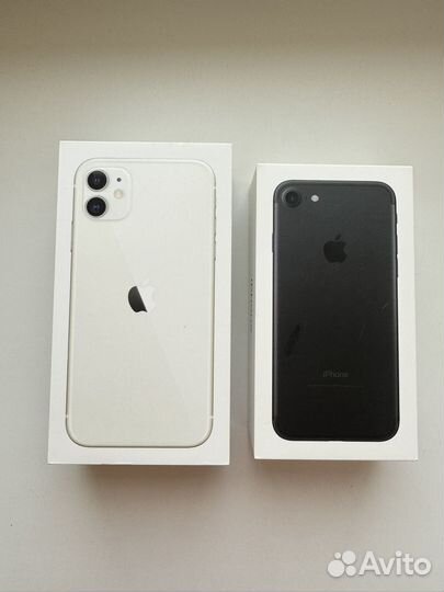 Коробка iPhone 11, 7 оригинальная
