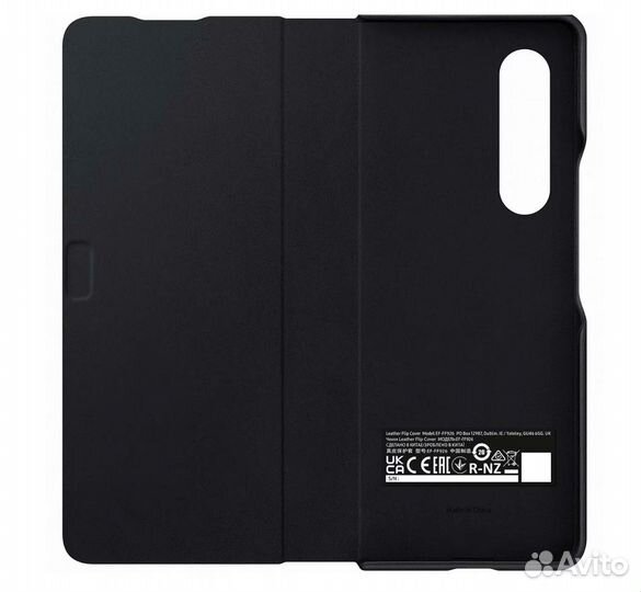 Чехол Samsung Galaxy Z-Fold 3 Leather Flip Cover B