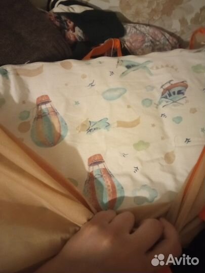 Бортики в кроватку 120*60 loombee