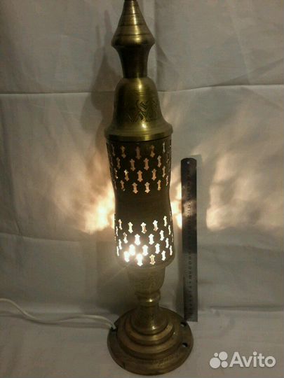 Светильник латунный,Индия