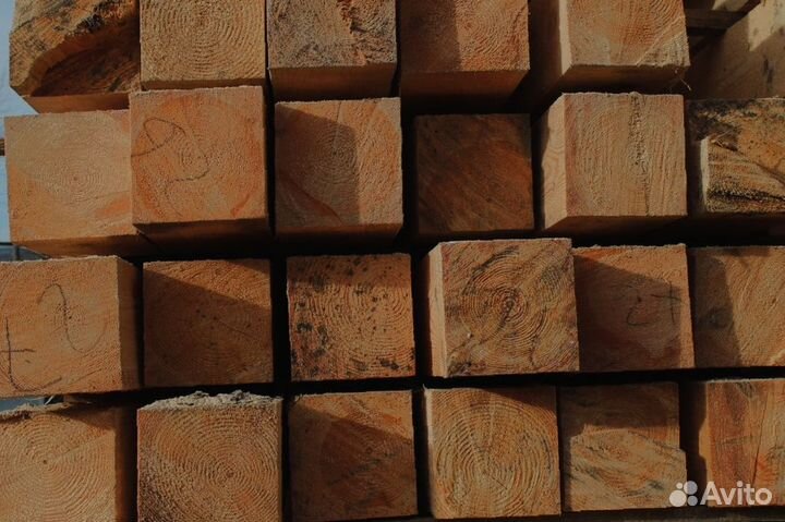 Брус из сосны для строительства
