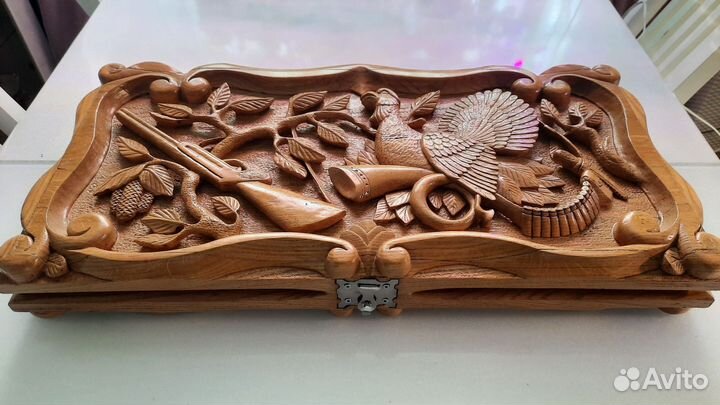 Нарды резные ручной работы