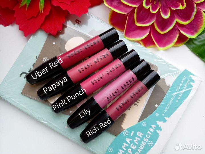 Жидкая помада Sephora,Estee lauder, Bobby