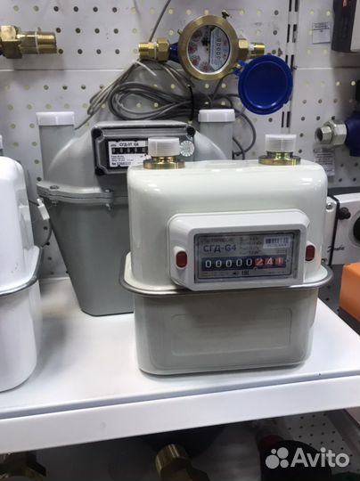 Газовый счетчик новый