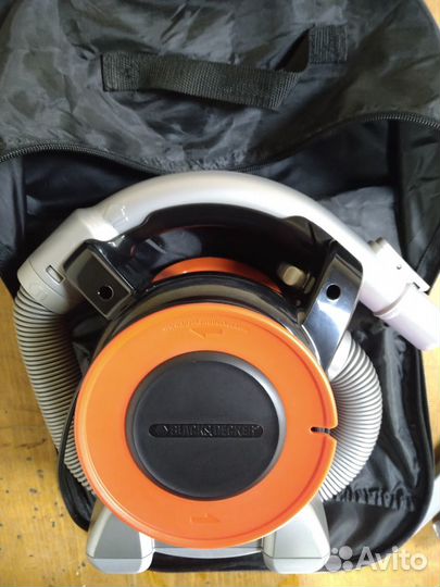 Автомобильный пылесос black decker
